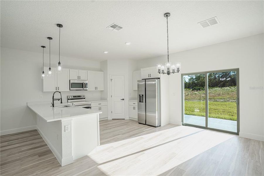 Furnished interior view inside a new home in , Ocala (Image 8).