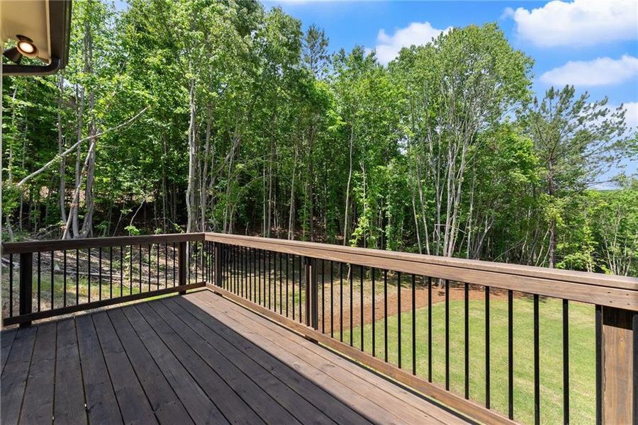 Exterior details and patio area of a home in , Flowery Branch (Image 28).
