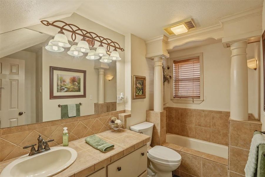 Furnished interior view inside a new home in , Weatherford (Image 17).