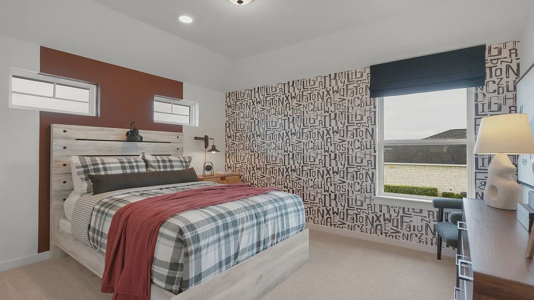 Representative furnished interior of a home built from the Madison by Chesmar Homes in Nolina, Georgetown (Image 35).