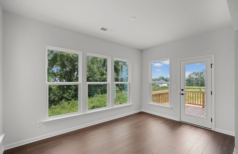 Spacious, unfurnished interior of a new home in Reunion, Flowery Branch (Image 15). Spacious, unfurnished interior of a new home in Reunion, Flowery Branch (Image 15).