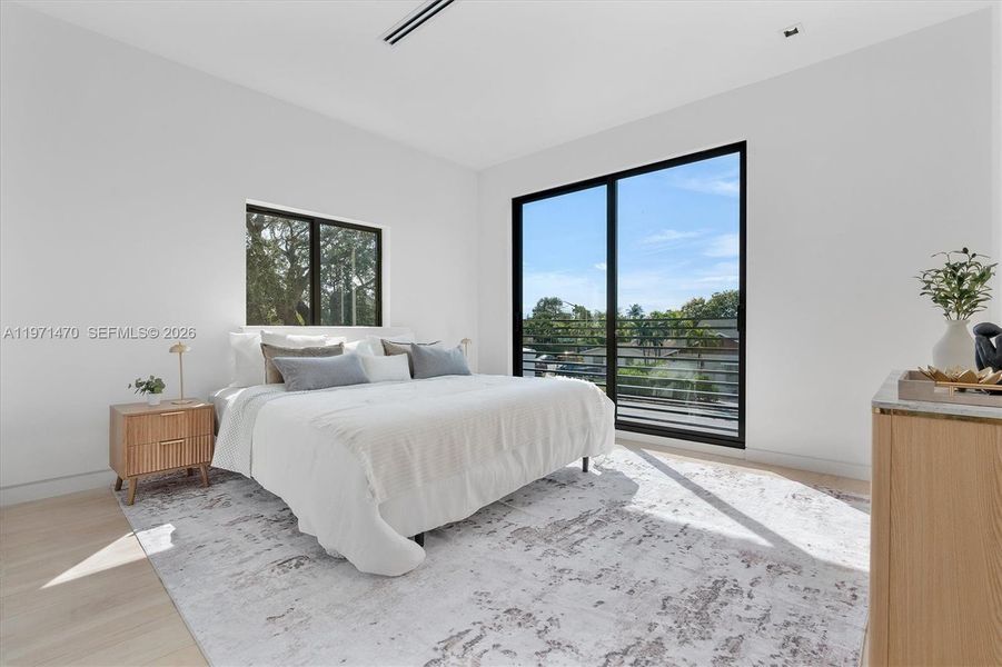 Furnished interior view inside a new home in , Miami (Image 21). Furnished interior view inside a new home in , Miami (Image 21).