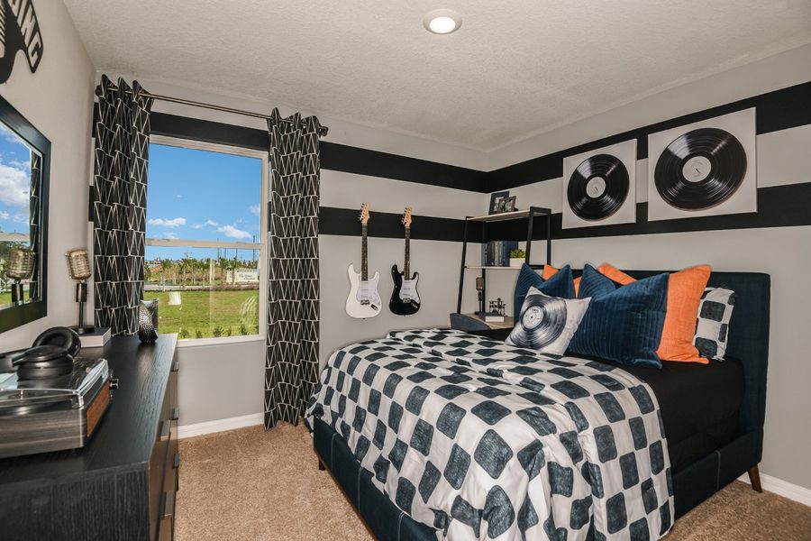 Representative furnished interior of a home built from the Tulum by Casa Fresca Homes in Pasadena Woods, Dade City (Image 19). Representative furnished interior of a home built from the Tulum by Casa Fresca Homes in Pasadena Woods, Dade City (Image 19).
