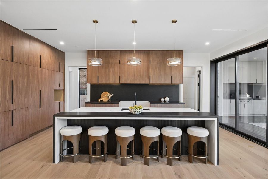 Furnished interior view inside a new home in , Bellaire (Image 16).