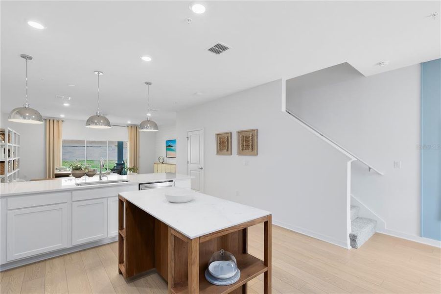 Furnished interior view inside a new home in Oviedo Square, Oviedo (Image 11).