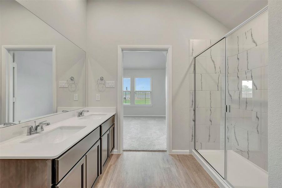 Furnished interior view inside a new home in Lane Ranch, Sanger (Image 14).