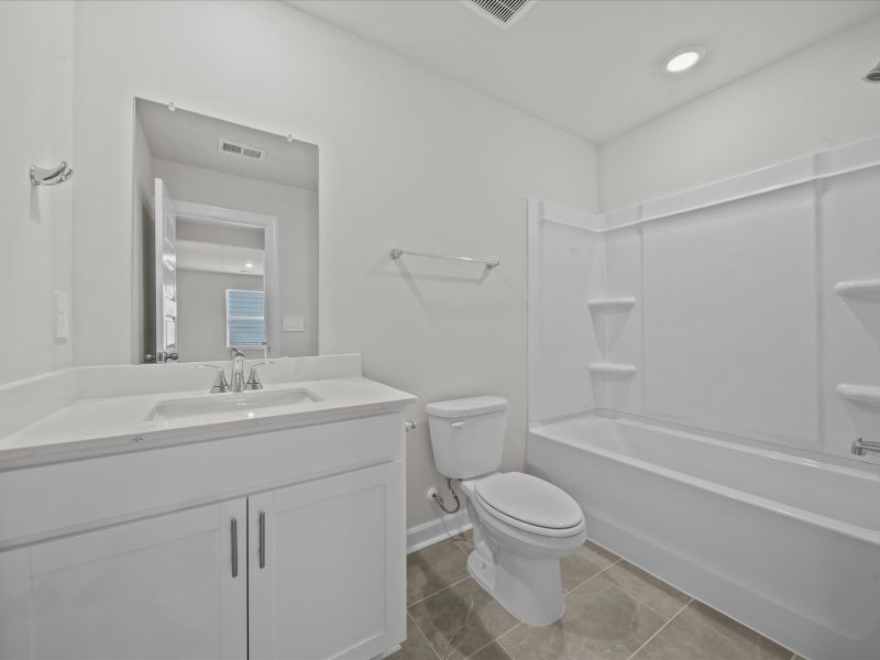 Furnished interior view inside a new home in Cedar Shoals – Heritage Collection, Piedmont (Image 9).