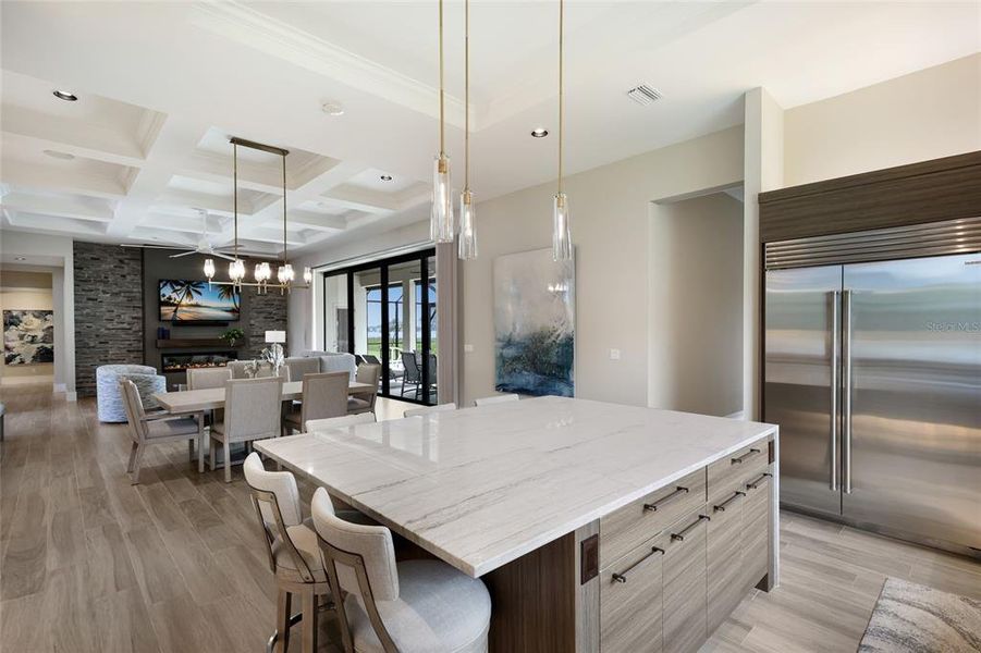 Furnished interior view inside a new home in , Palmetto (Image 6).
