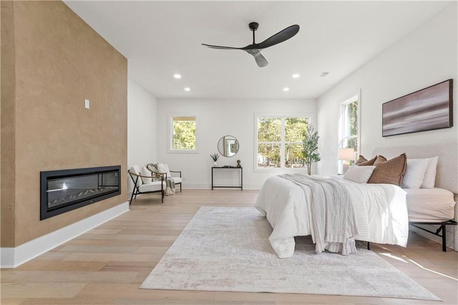 Furnished interior view inside a new home in , Lawrenceville (Image 26).