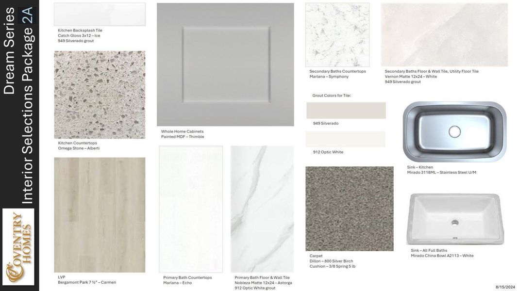 Sample of building materials used in homes in Westridge Cove, Conroe (Image 4). Sample of building materials used in homes in Westridge Cove, Conroe (Image 4).