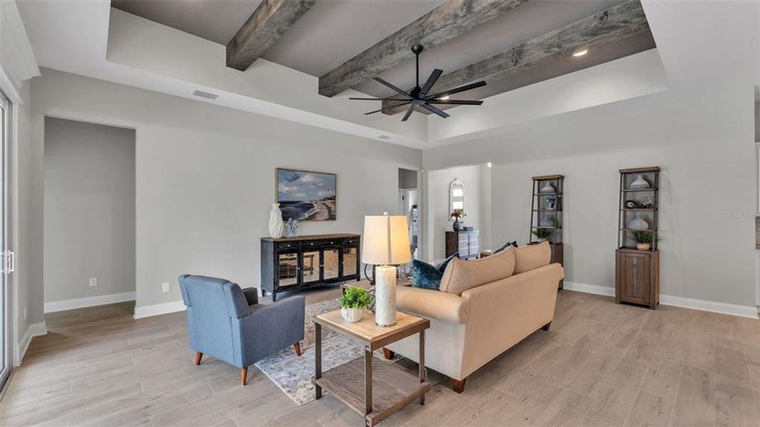 Furnished interior view inside a new home in , Lakeland (Image 39).