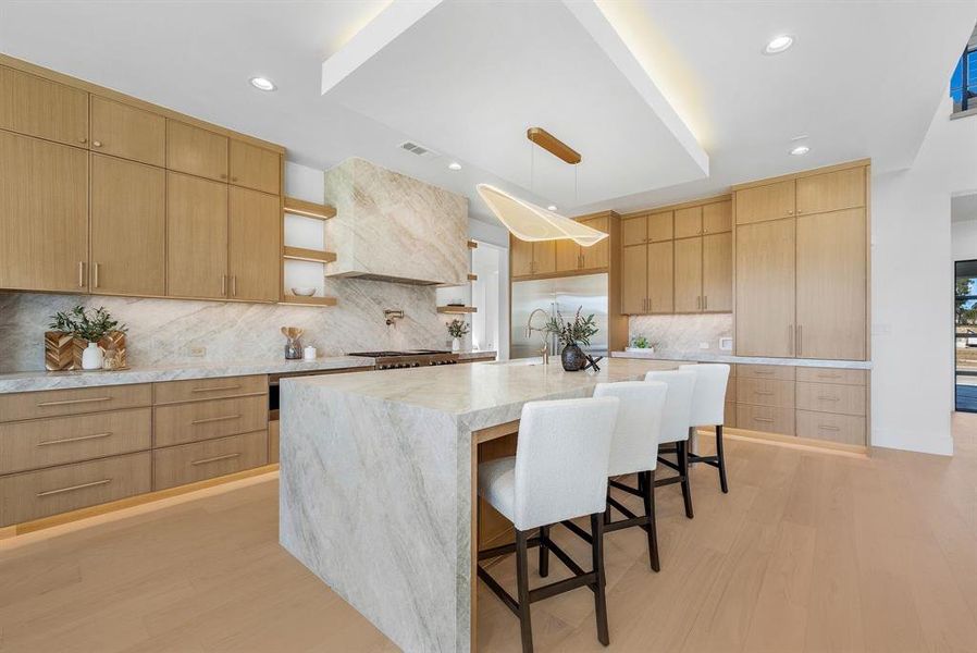 Furnished interior view inside a new home in , Prosper (Image 33).