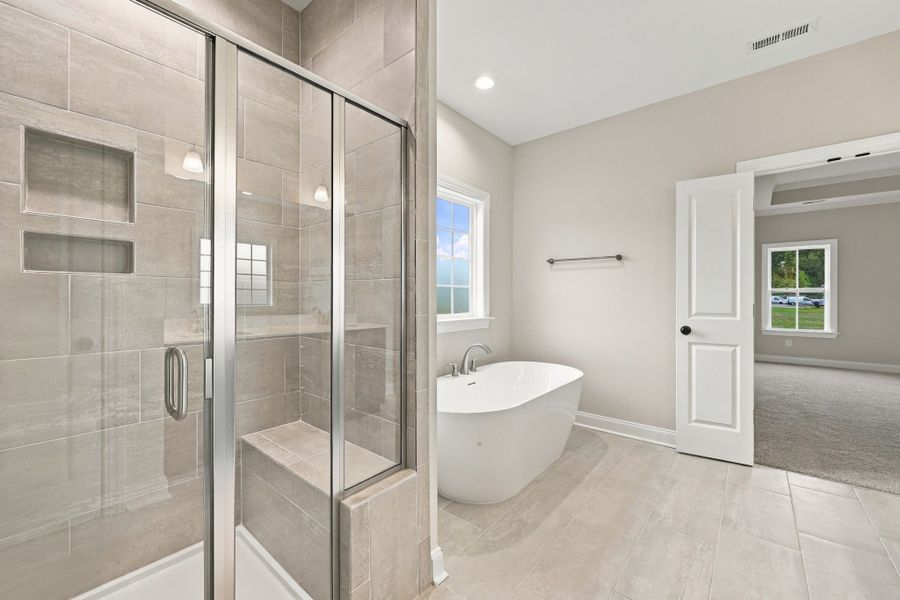 Furnished interior view inside a new home in Laurel Oaks, Greenville (Image 16).