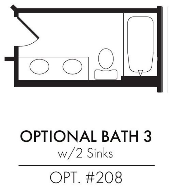 2nd Sink in Bath 3