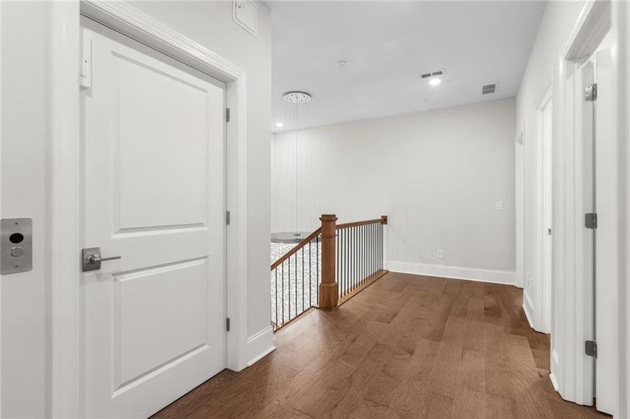 Spacious, unfurnished interior of a new home in Waterside Single Family, Peachtree Corners (Image 25). Spacious, unfurnished interior of a new home in Waterside Single Family, Peachtree Corners (Image 25).