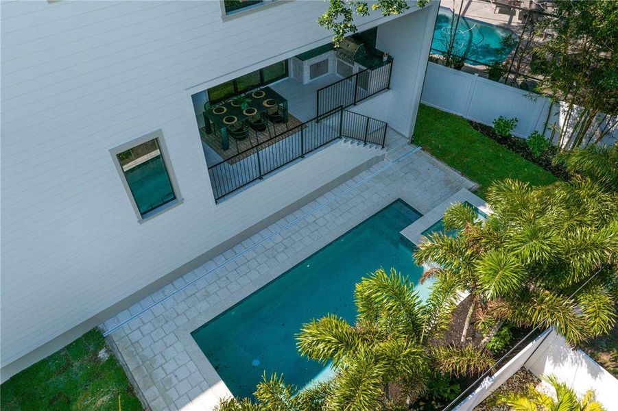 Front exterior of a new home in , Tampa, FL, highlighting curb appeal (Image 33).