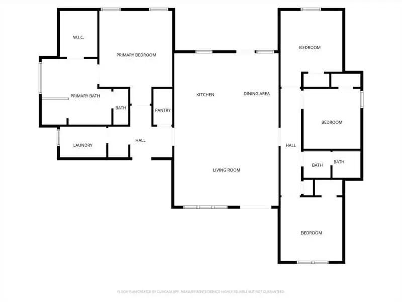 2D floor plan layout of this home in , Temple, GA (Image 5).