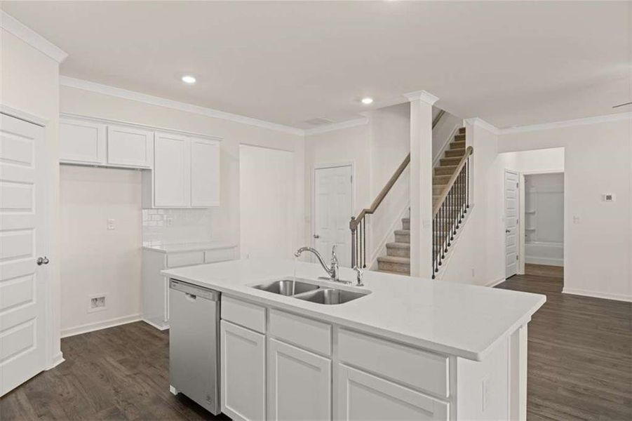 Furnished interior view inside a new home in Independence, Loganville (Image 7).