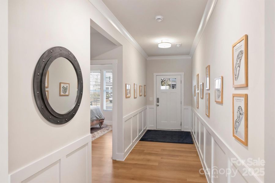 Furnished interior view inside a new home in , Charlotte (Image 6).