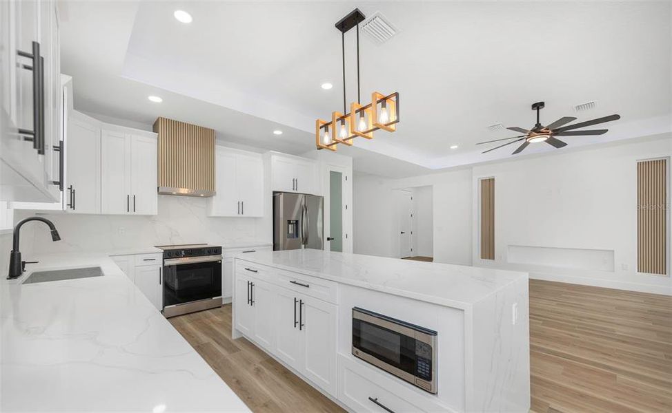 Furnished interior view inside a new home in , Dunedin (Image 15).