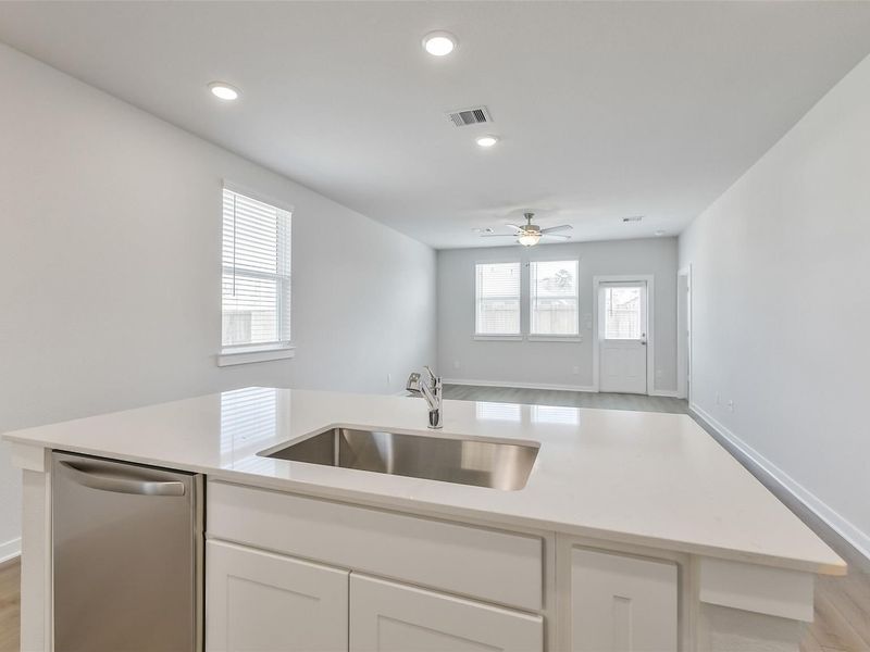 Furnished interior view inside a new home in Liberty Estates, Cleveland (Image 14).