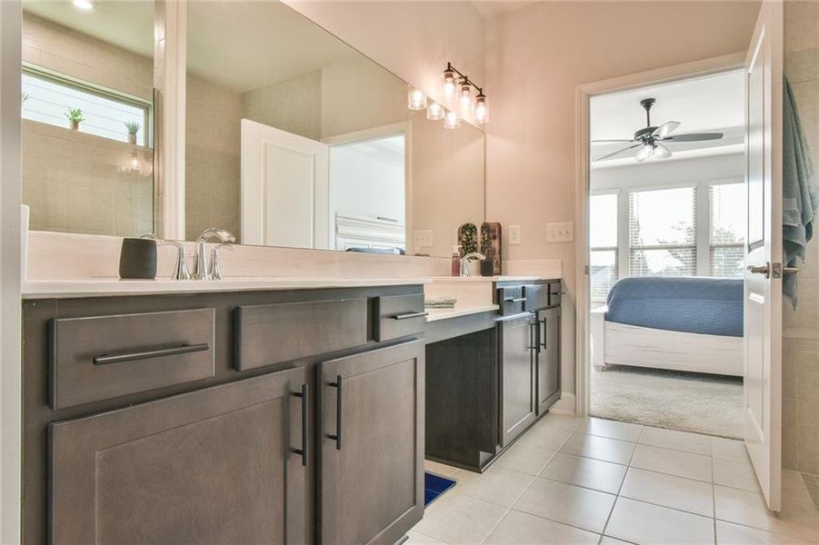 Furnished interior view inside a new home in , Hoschton (Image 6).