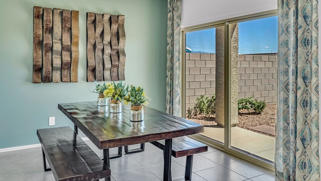 Furnished interior view inside a new home in Blackhawk, Tucson (Image 10). Furnished interior view inside a new home in Blackhawk, Tucson (Image 10).