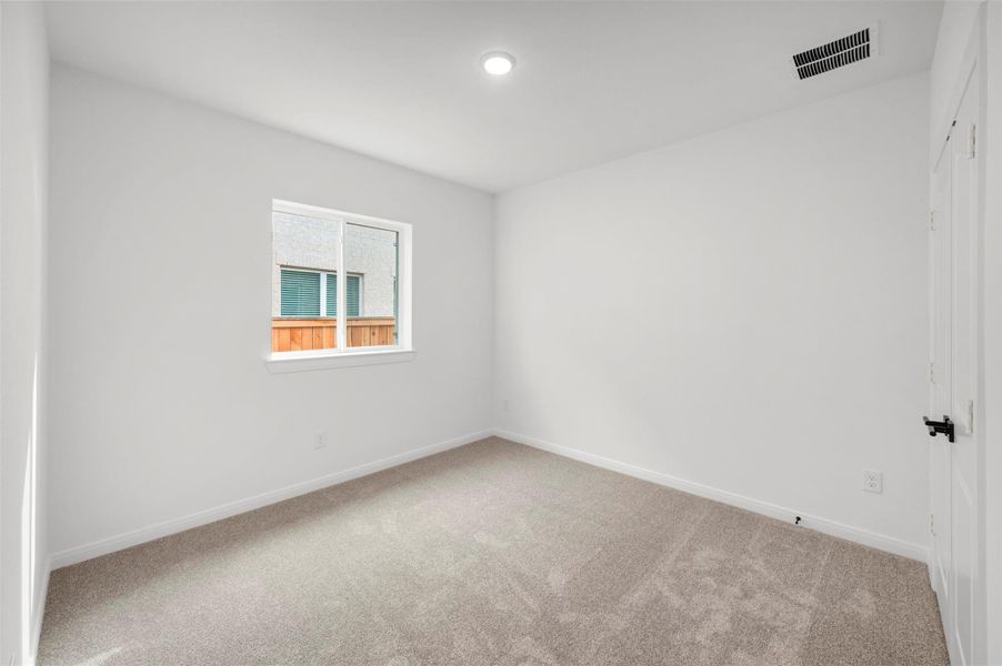 Spacious, unfurnished interior of a new home in The Grand Prairie 50’, Hockley (Image 39).