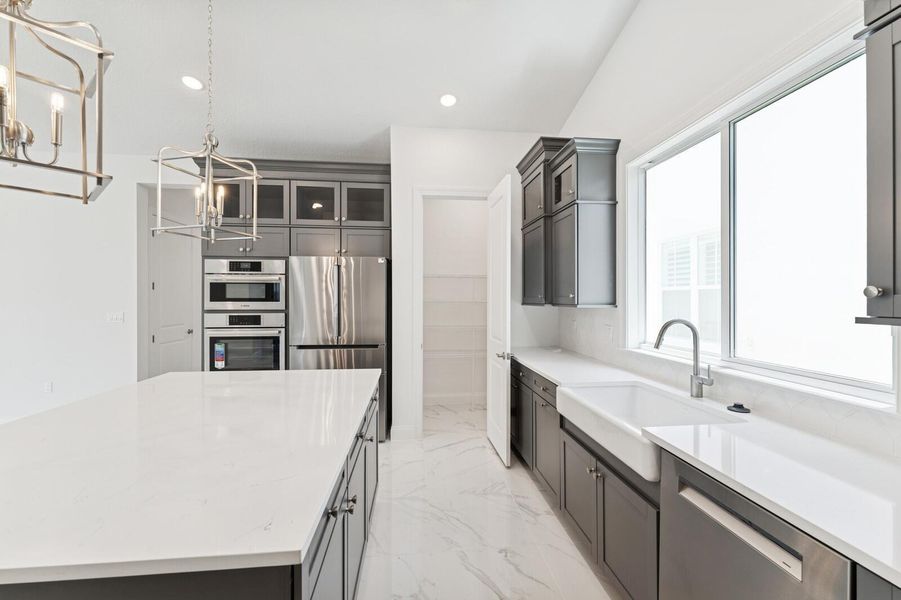 Furnished interior view inside a new home in Salerno Reserve - Single Family, Stuart (Image 9). Furnished interior view inside a new home in Salerno Reserve - Single Family, Stuart (Image 9).