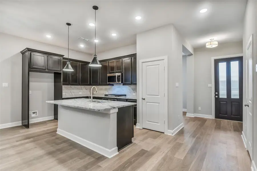 Furnished interior view inside a new home in , Richmond (Image 7).