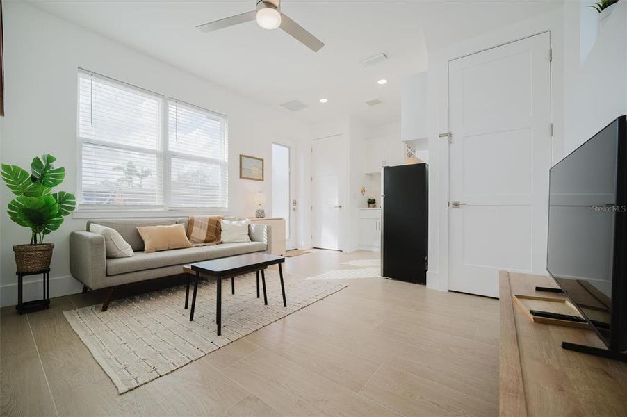Furnished interior view inside a new home in , Sarasota (Image 30).