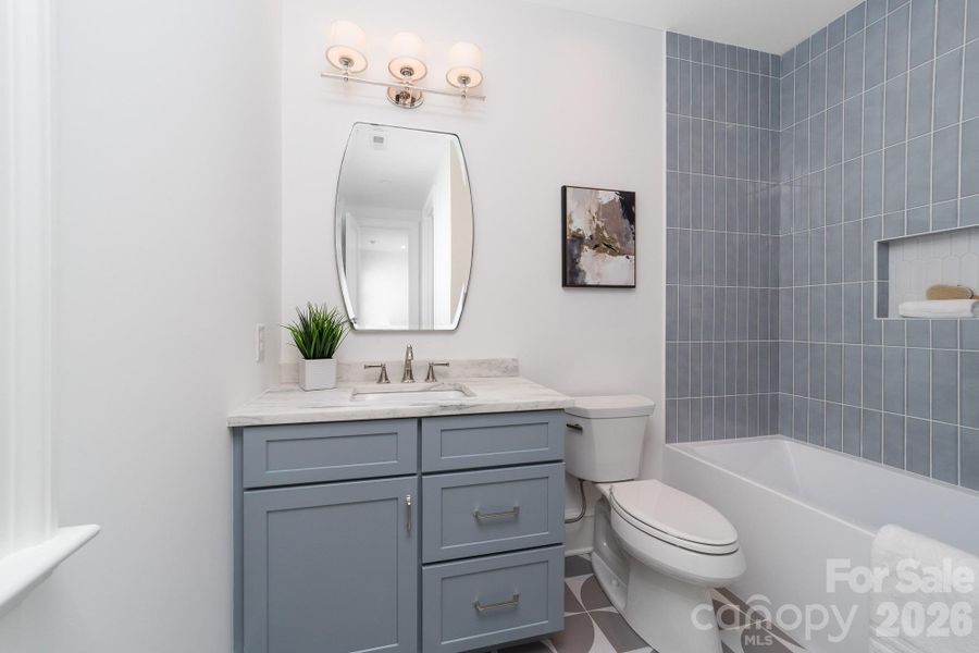 Furnished interior view inside a new home in , Davidson (Image 15).