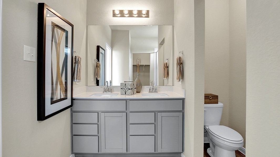 Representative furnished interior of a home built from the The Roosevelt by D.R. Horton in Southgrove, Kyle (Image 38). Representative furnished interior of a home built from the The Roosevelt by D.R. Horton in Southgrove, Kyle (Image 38).