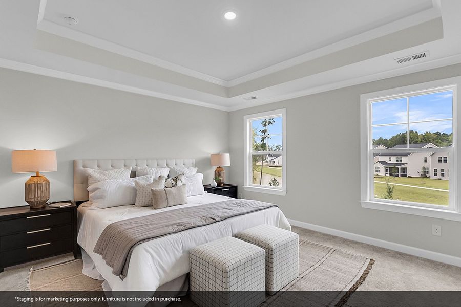 Furnished interior view inside a new home in Pineland Preserve, Summerville (Image 21).