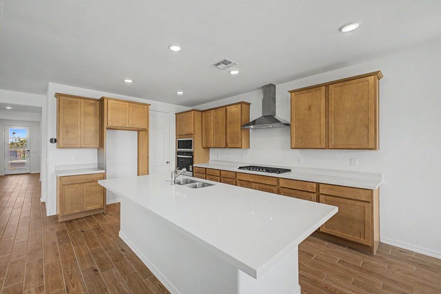 Furnished interior view inside a new home in Las Ventanas, Goodyear (Image 2).