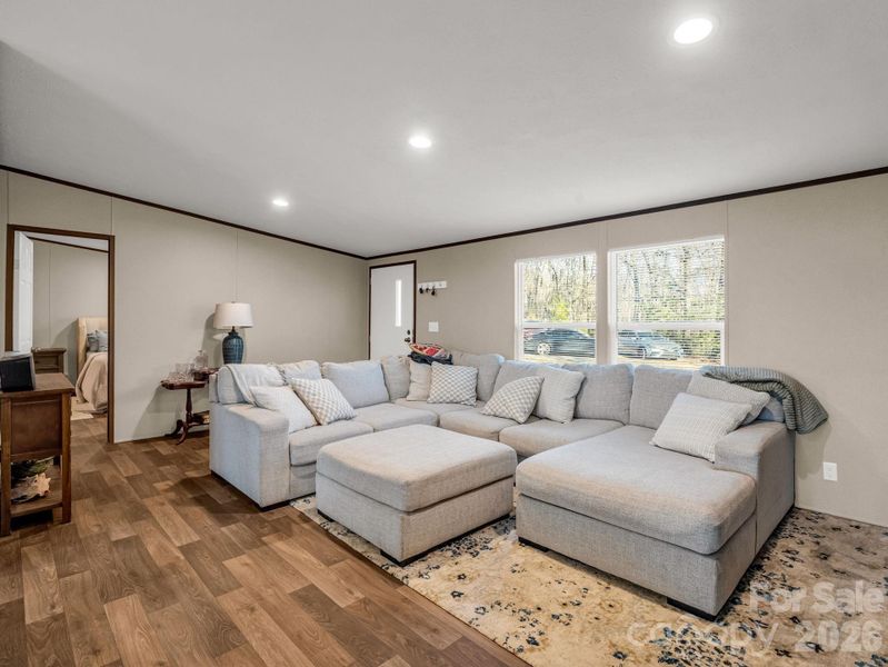 Furnished interior view inside a new home in , Marion (Image 27).