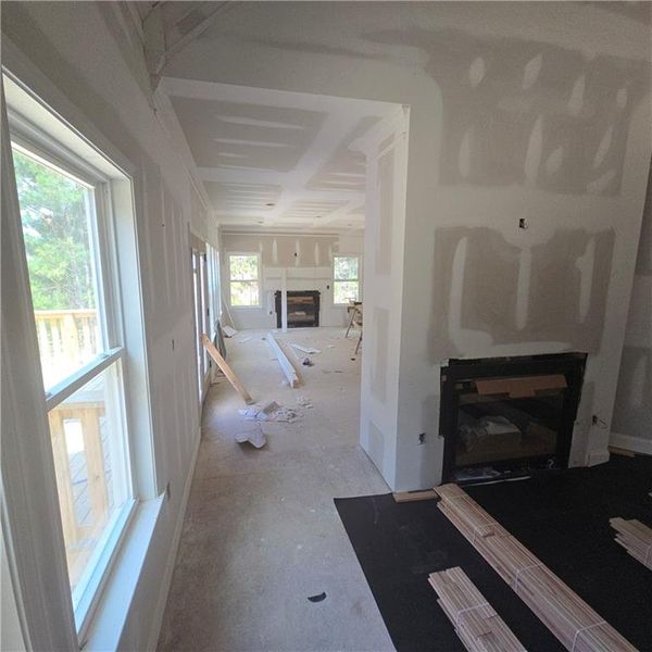In-progress construction of a new home in , South Fulton, GA (Image 5).