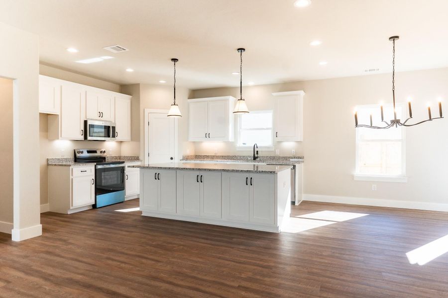 Furnished interior view inside a new home in , Smithville (Image 5).
