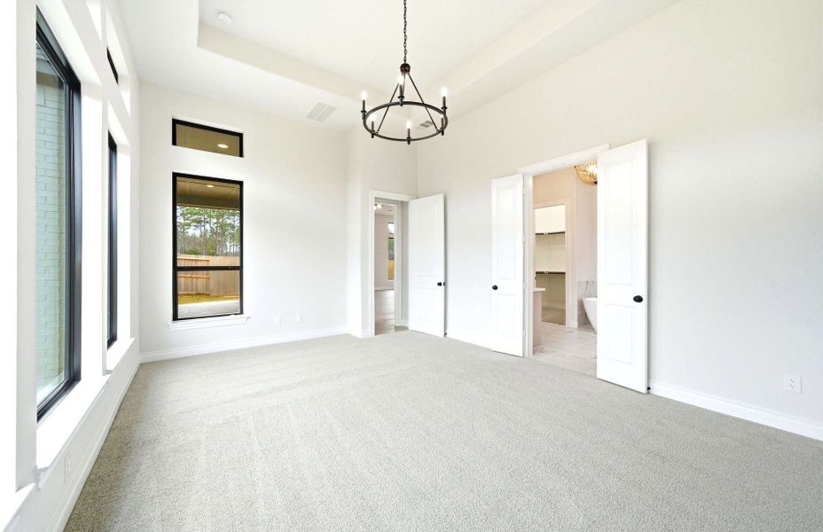 Spacious, unfurnished interior of a new home in The Highlands 55′, Porter (Image 39).