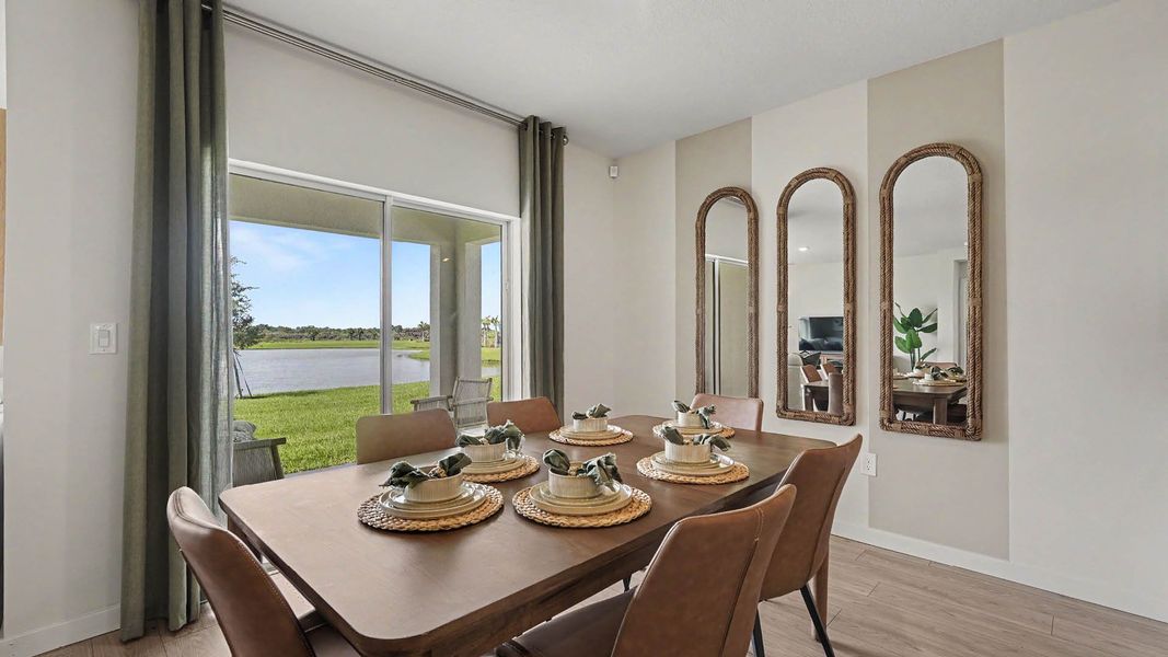 Representative furnished interior of a home built from the Cali by D.R. Horton in Cypress Bay West, Palm Bay (Image 11). Representative furnished interior of a home built from the Cali by D.R. Horton in Cypress Bay West, Palm Bay (Image 11).