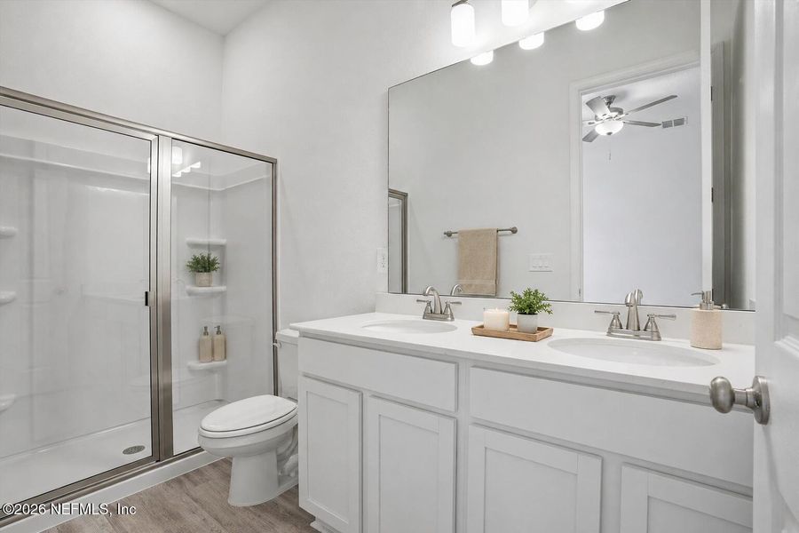 Furnished interior view inside a new home in , Jacksonville (Image 6).