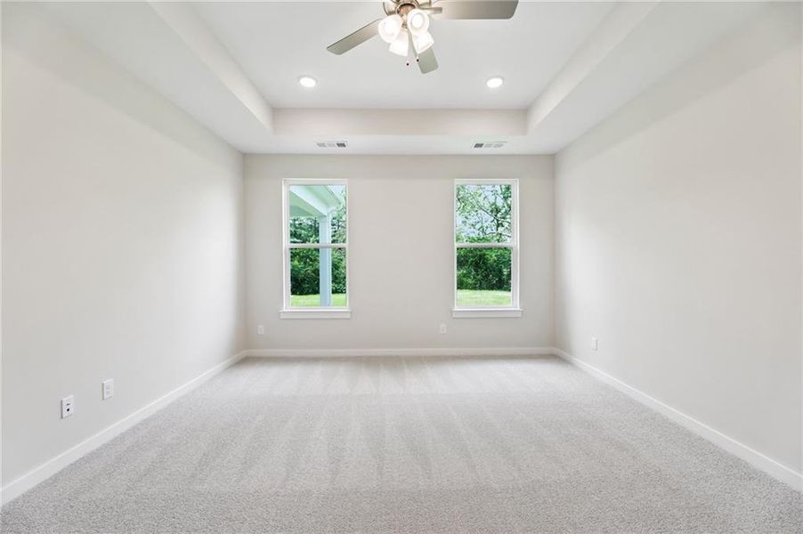 Spacious, unfurnished interior of a new home in The Park at Brighton, Locust Grove (Image 19).