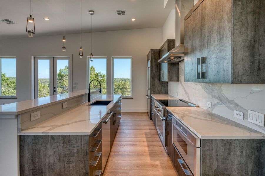 Furnished interior view inside a new home in , Jonestown (Image 9).