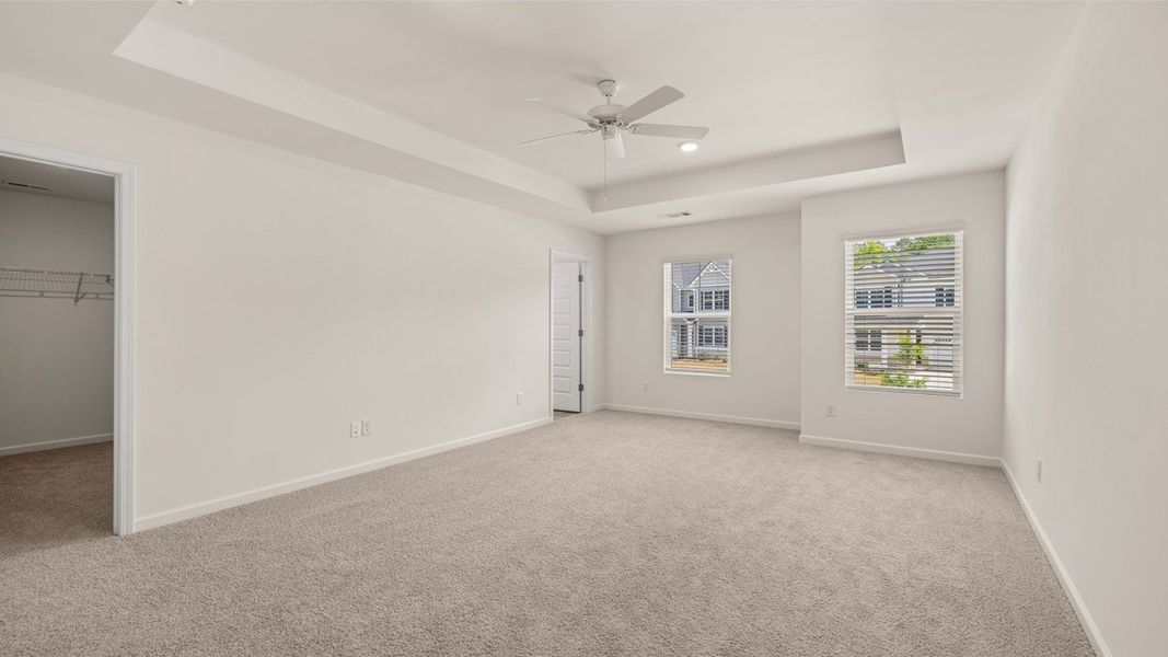 Spacious, unfurnished interior of a new home in Oakchase at Hampton, Hampton (Image 19). Spacious, unfurnished interior of a new home in Oakchase at Hampton, Hampton (Image 19).