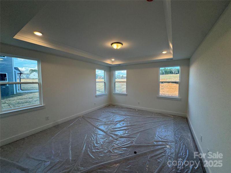 Primary bedroom on the main