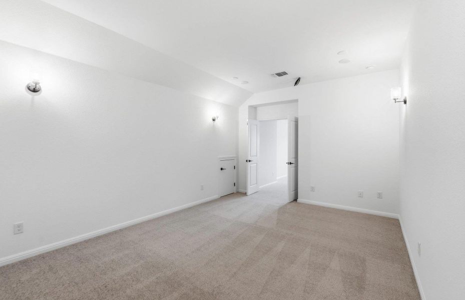 Spacious, unfurnished interior of a new home in Saddleback at Santa Rita Ranch, Liberty Hill (Image 15). Spacious, unfurnished interior of a new home in Saddleback at Santa Rita Ranch, Liberty Hill (Image 15).
