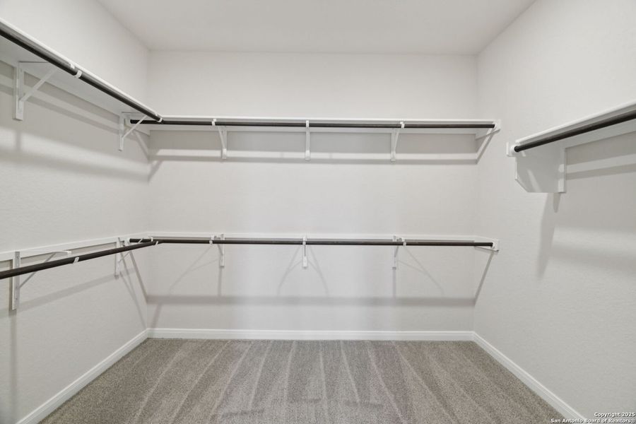 Spacious, unfurnished interior of a new home in Legendary Trails - Classic Series, Cibolo (Image 42). Spacious, unfurnished interior of a new home in Legendary Trails - Classic Series, Cibolo (Image 42).