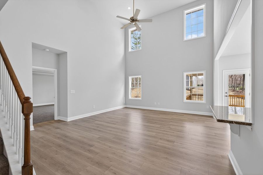 Spacious, unfurnished interior of a new home in Crystal Village, Albemarle (Image 11).