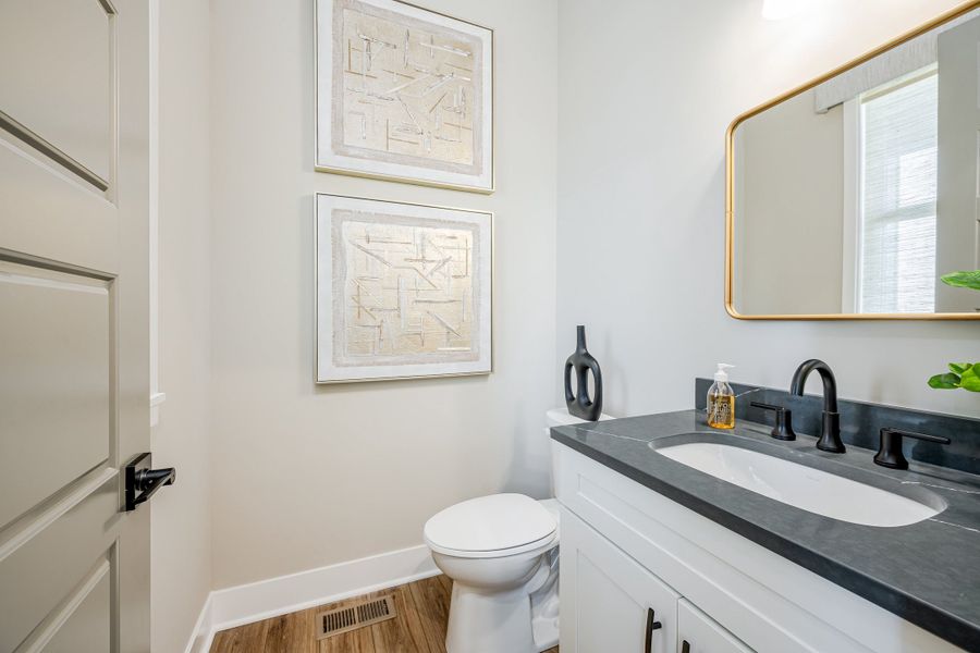 Representative furnished interior of a home built from the Beckett by Fischer Homes in Twin Lakes, Hoschton (Image 25).