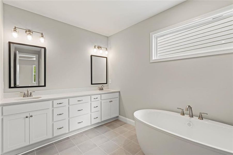 Furnished interior view inside a new home in Twin Lakes, Hoschton (Image 6). Furnished interior view inside a new home in Twin Lakes, Hoschton (Image 6).
